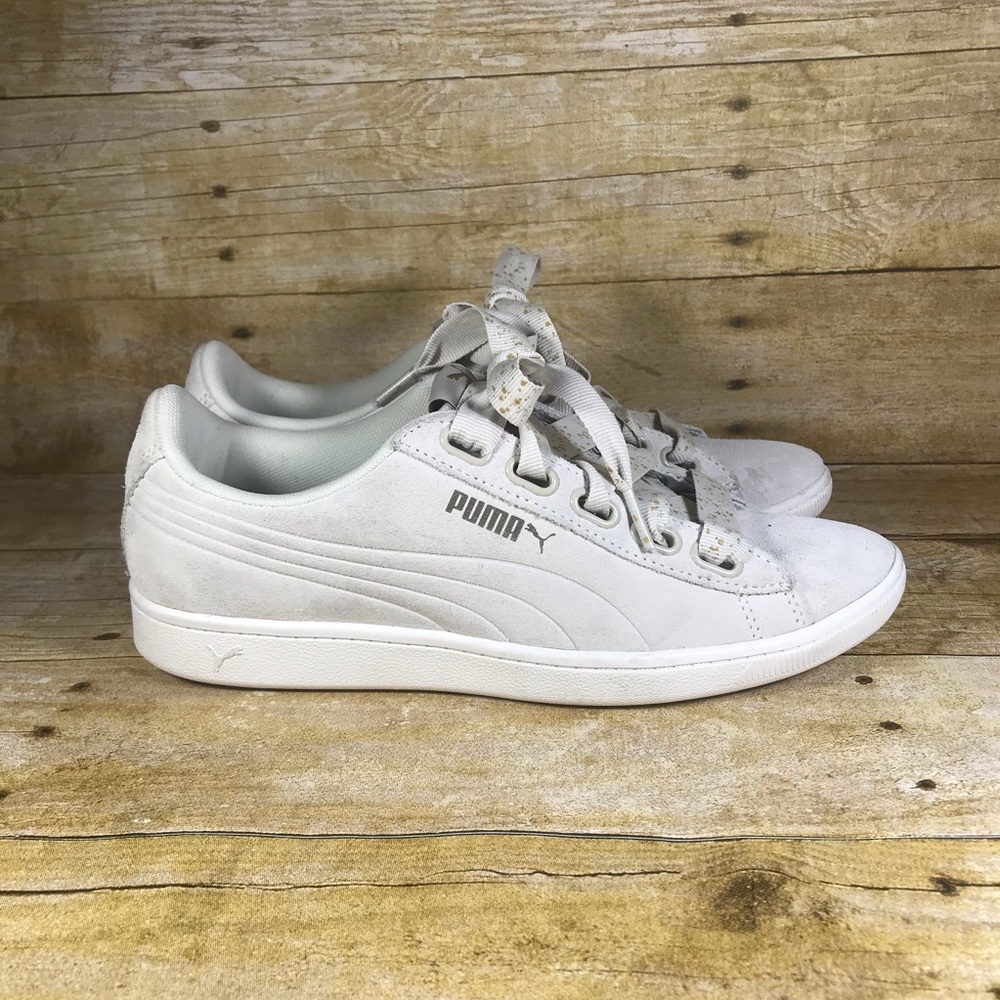 Puma suede Womens Sz 8 shoes - Picture 4 of 8
